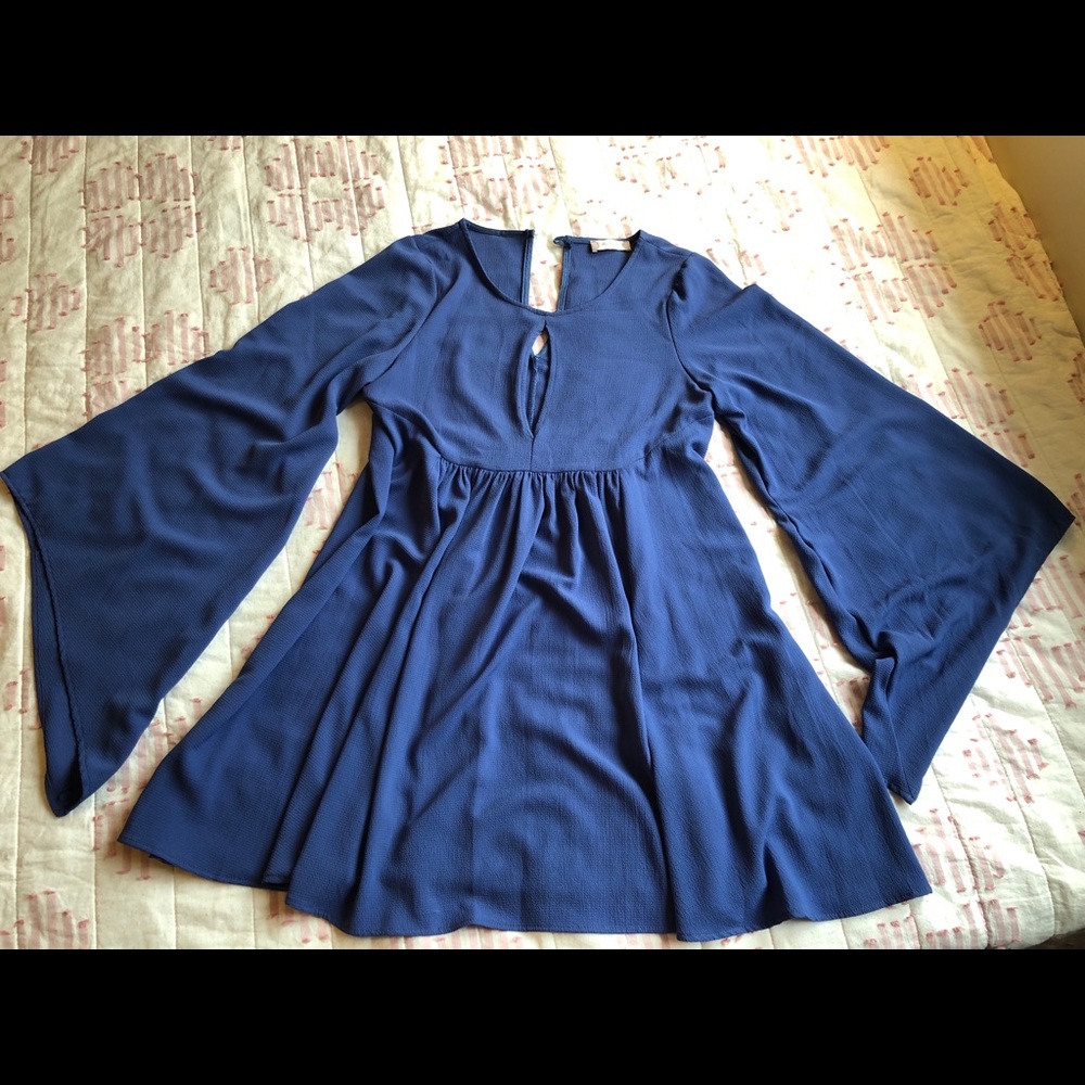 Bell sleeve festival dress